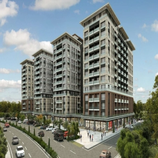 Modern Apartments for Sale in Zeytinburnu Mega Garden Park