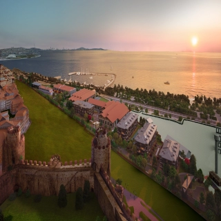 Sea View Homes in a Historic Compound Cer Istanbul